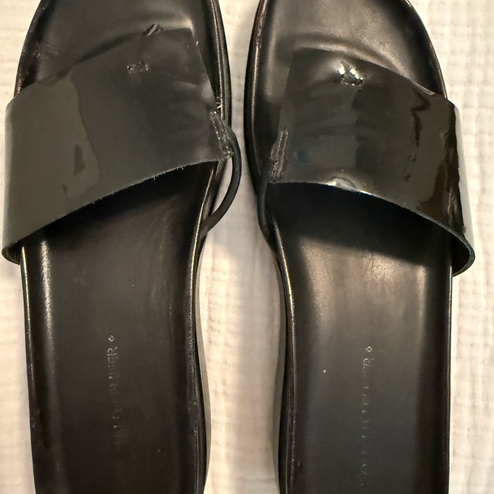 Black Women's Slide Sandals